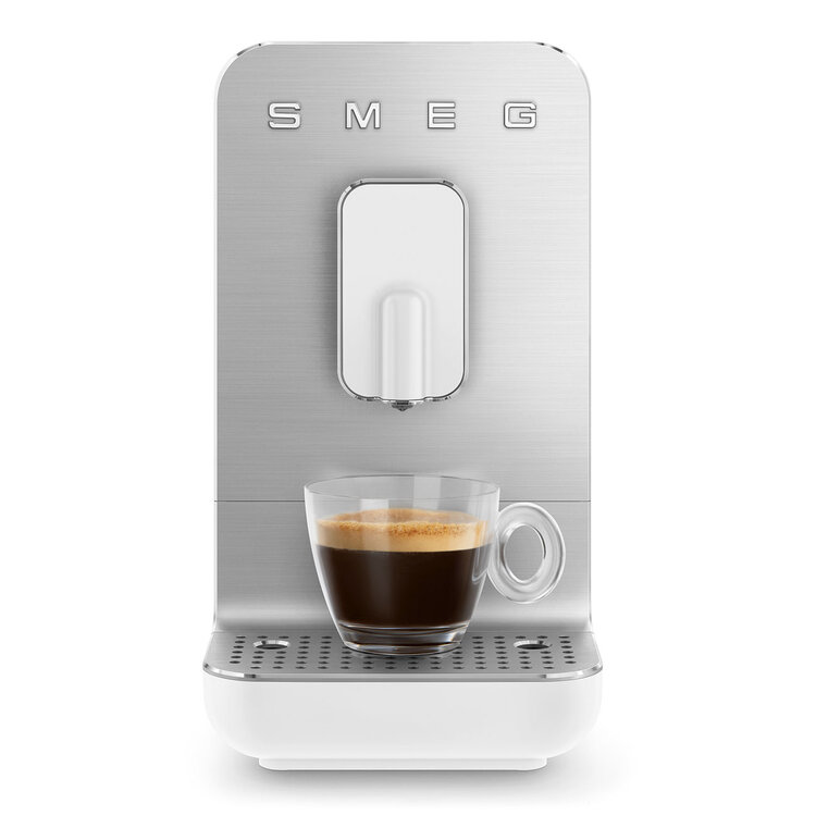 SMEG SMEG espressomachine basic, mat wit, BCC11WHMEU