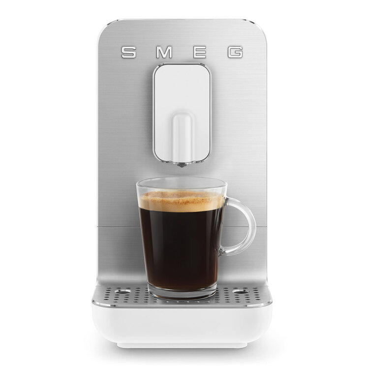 SMEG SMEG espressomachine basic, mat wit, BCC11WHMEU
