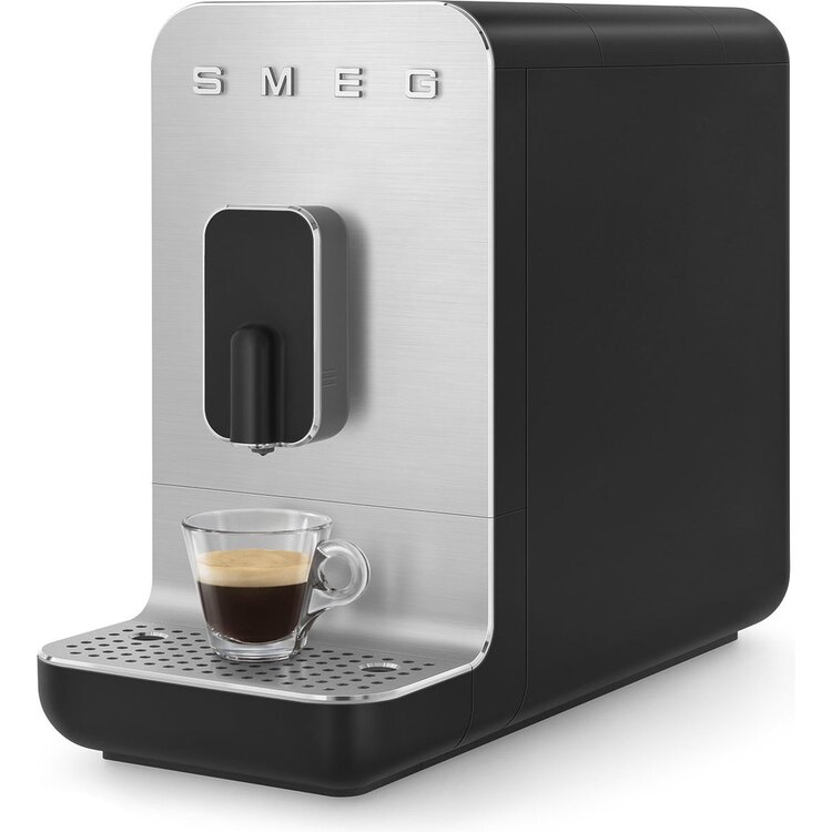 SMEG SMEG Espressomachine, mat zwart, volautomatisch, BCC11BLMEU