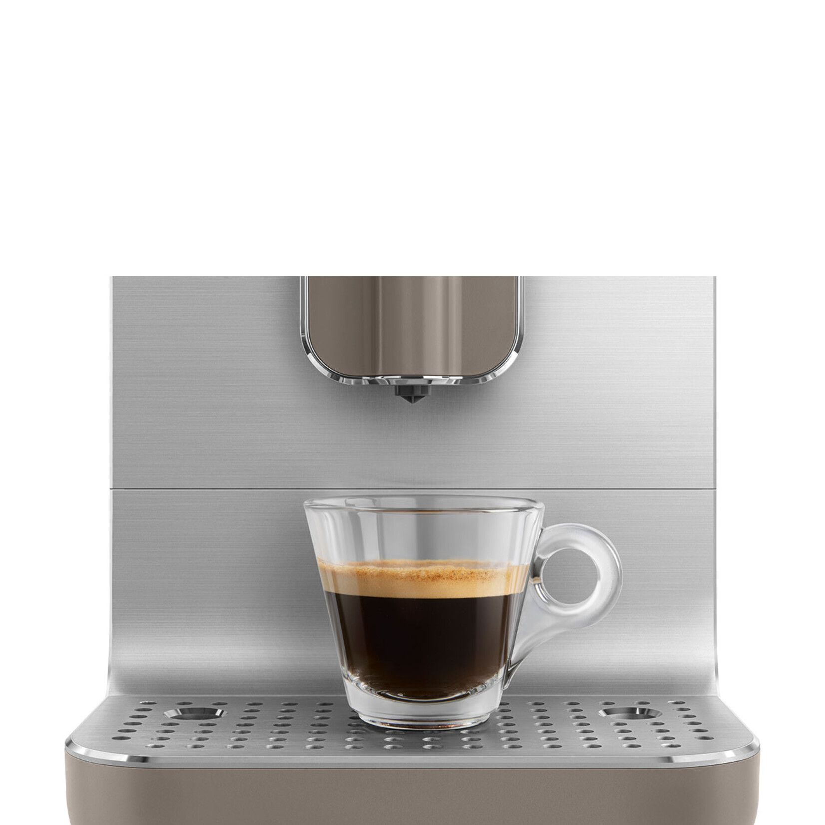 SMEG SMEG espressomachine basic, mat taupe, BCC01TPMEU