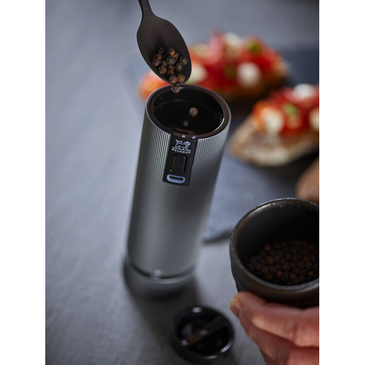 Peugeot Peugeot Line pepermolen 15 cm, aluminium, u'Select