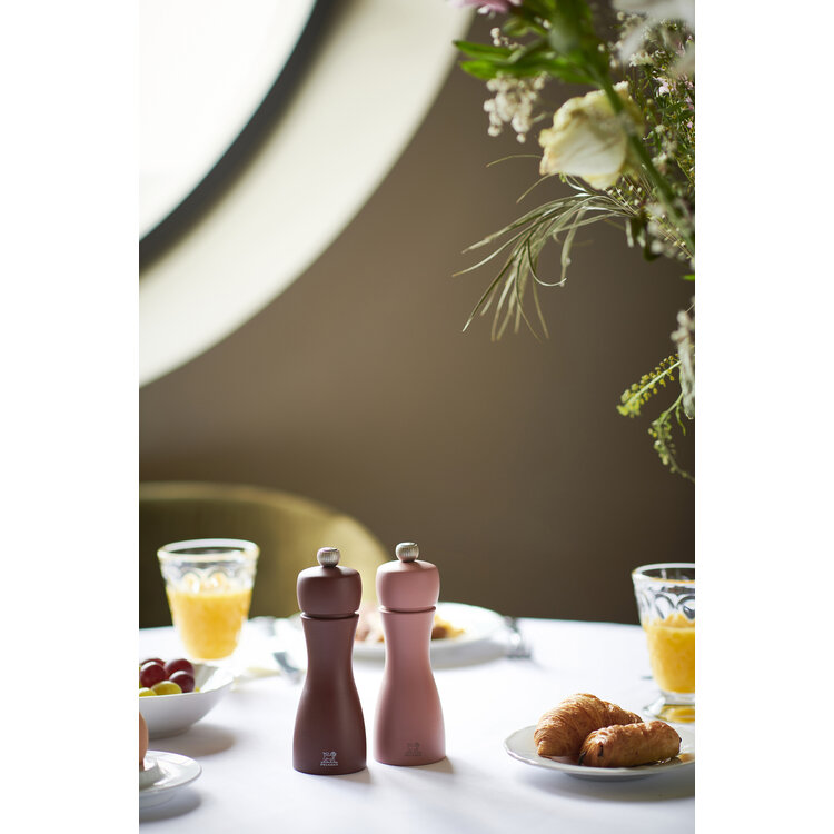 Peugeot Peugeot Tahiti peper- en zoutmolen 15 cm, cacao & noten, duo