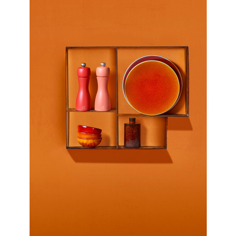 Peugeot Peugeot Tahiti peper- en zoutmolen 15 cm, baksteen & vlam, duo