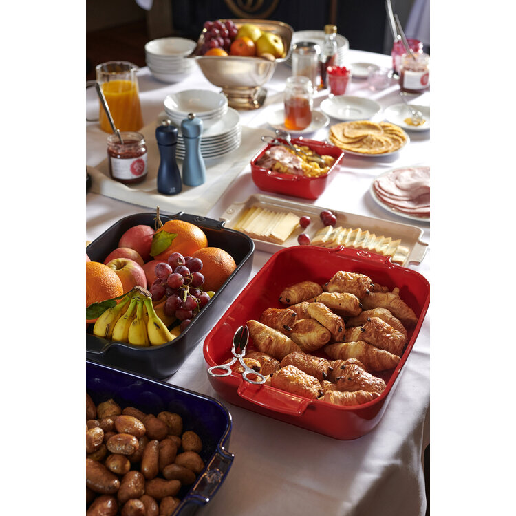 Peugeot Peugeot Appolia ovenschaal rood, 32 cm, rechthoek