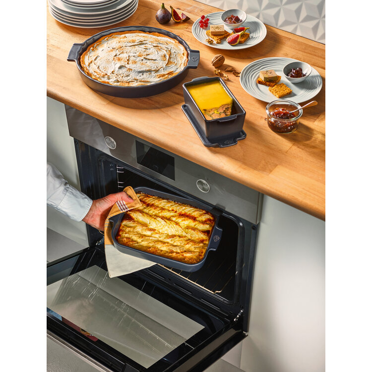 Peugeot Peugeot Appolia ovenschaal 32 cm, leisteen, rechthoek