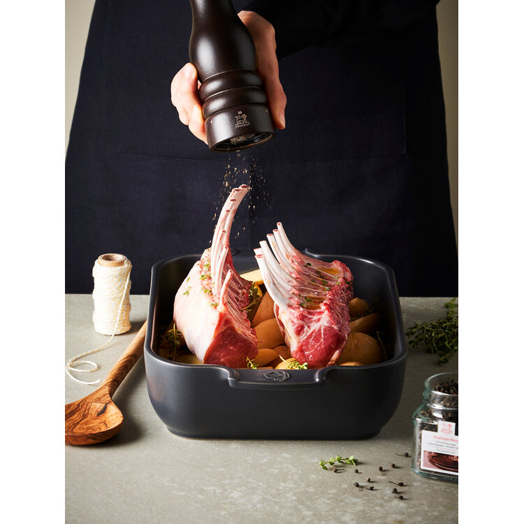 Peugeot Peugeot Appolia ovenschaal 32 cm, leisteen, rechthoek