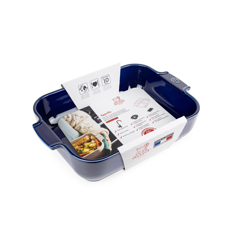 Peugeot Peugeot Appolia ovenschaal 32 cm, blauw, rechthoek