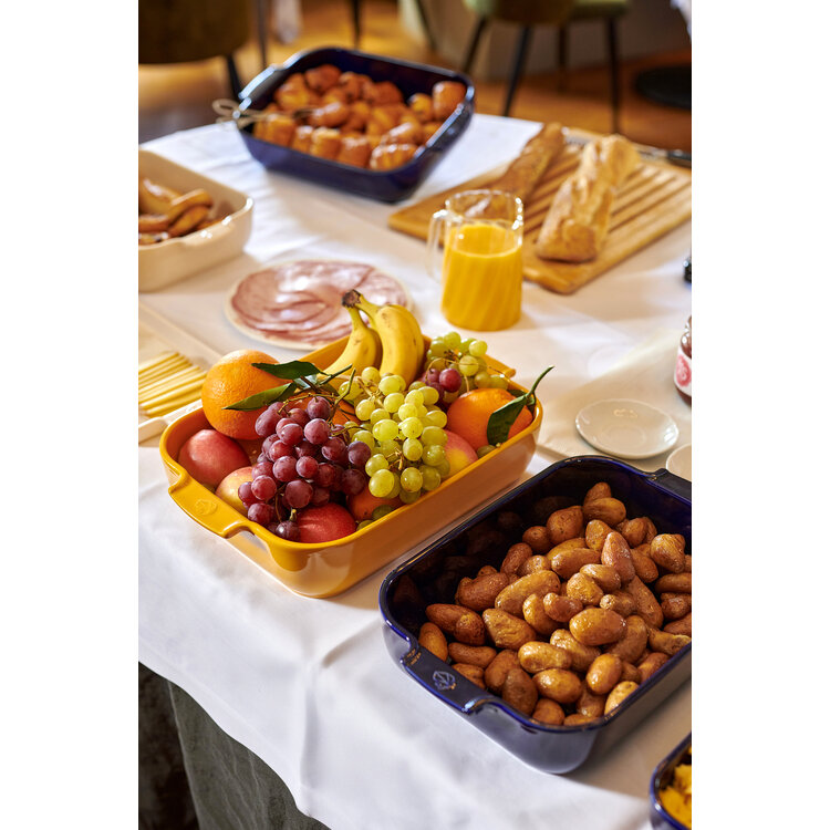 Peugeot Peugeot Appolia ovenschaal 36 cm, saffraangeel, rechthoek