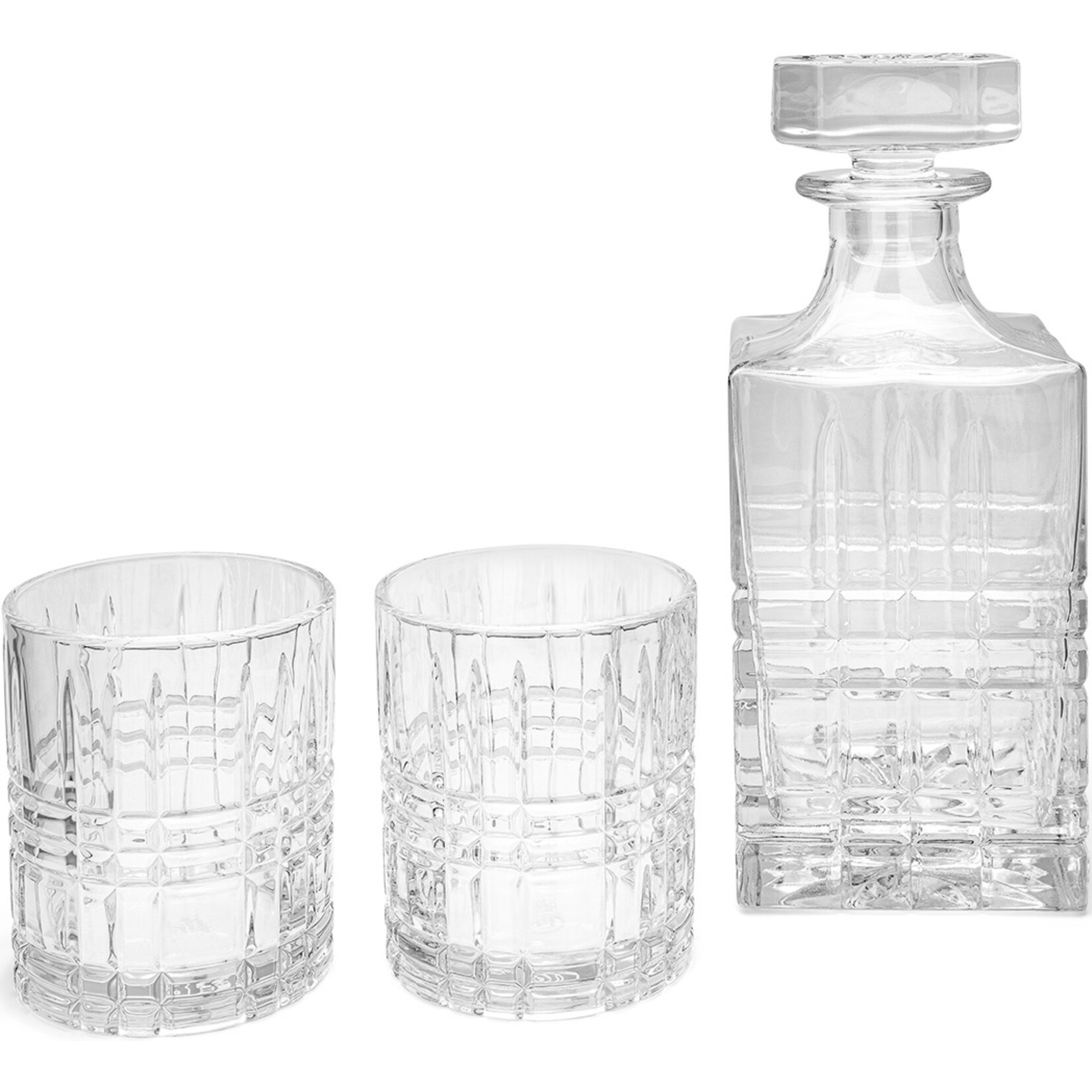 Leopold Vienna Leopold Vienna Whisky Set Aspiran, karaf met 2 glazen