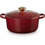 Le Creuset gietijzeren ronde braadpan rhône, 24 cm