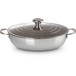 Le Creuset sauteerpan 30 cm, RVS