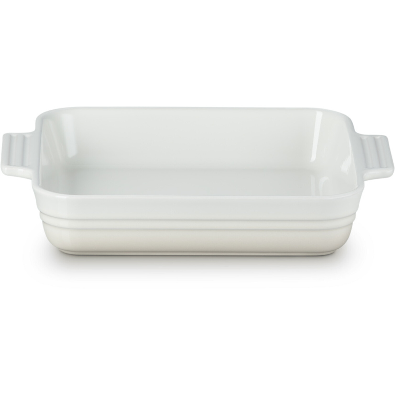 Le Creuset Le Creuset vierkante ovenschaal meringue, 23 cm, aardewerk, 1,8 l