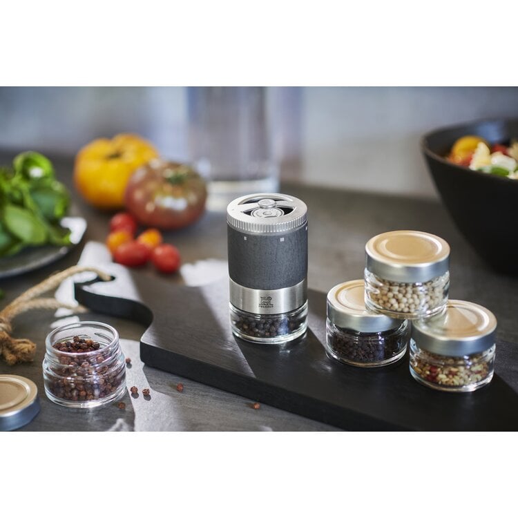 Peugeot Peugeot Maestro pepermolen 11 cm, grafiet, inclusief 3 reservoirs