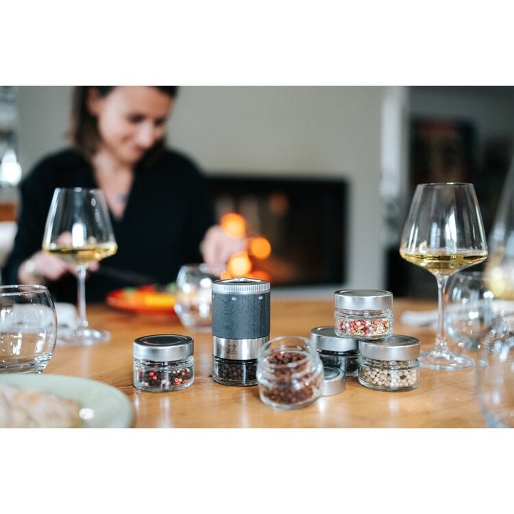 Peugeot Peugeot Maestro pepermolen 11 cm, grafiet, inclusief 3 reservoirs