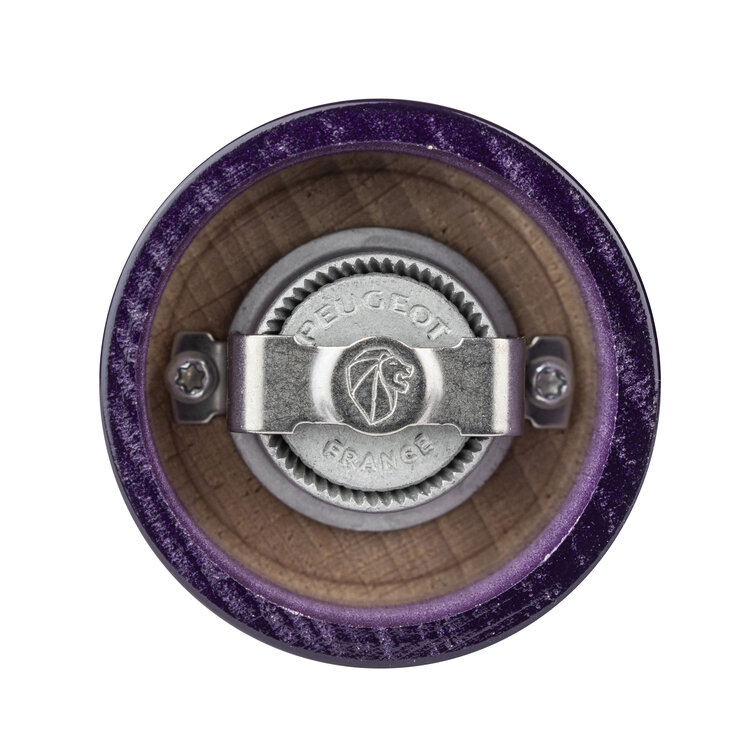Peugeot Peugeot Bistro pepermolen 10 cm, aubergine, PEFC-hout