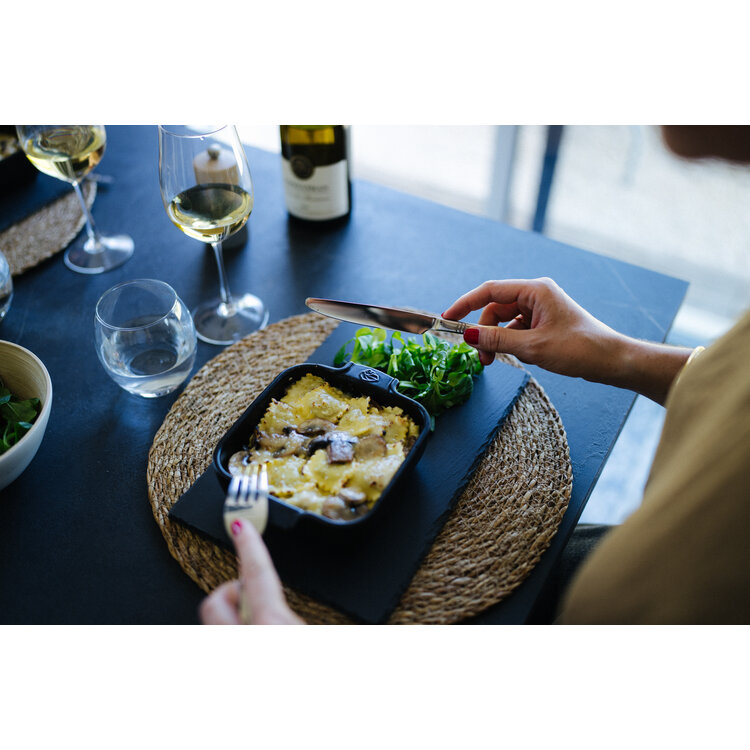 Peugeot Peugeot Appolia ovenschaal 36 cm, satijnzwart, vierkant