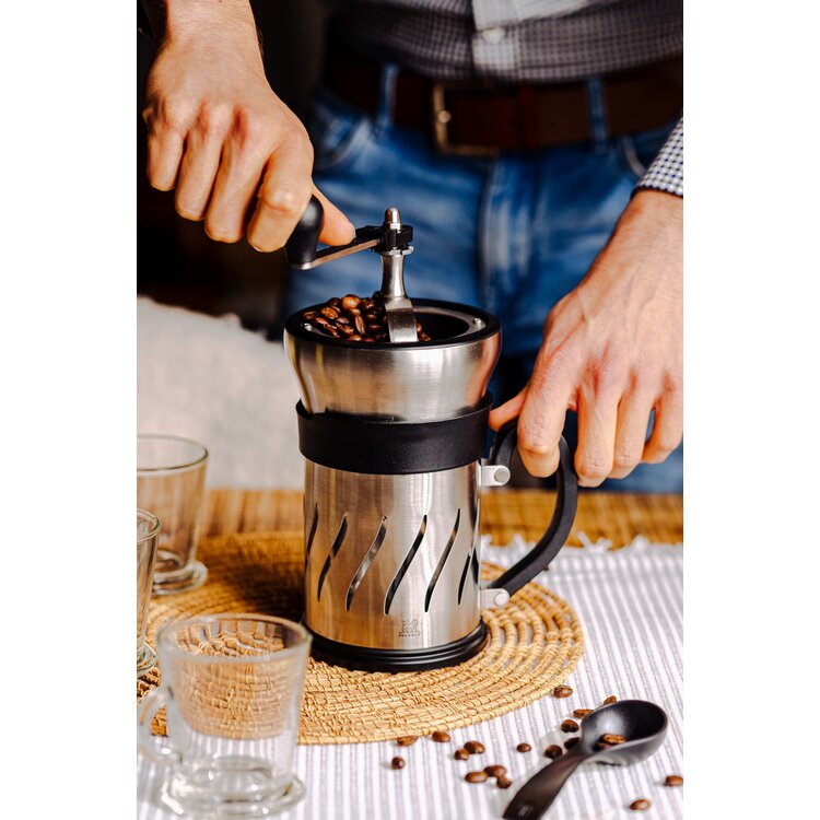 Peugeot Peugeot Paris Press koffiemolen en cafetie`re, 15 cm, inox