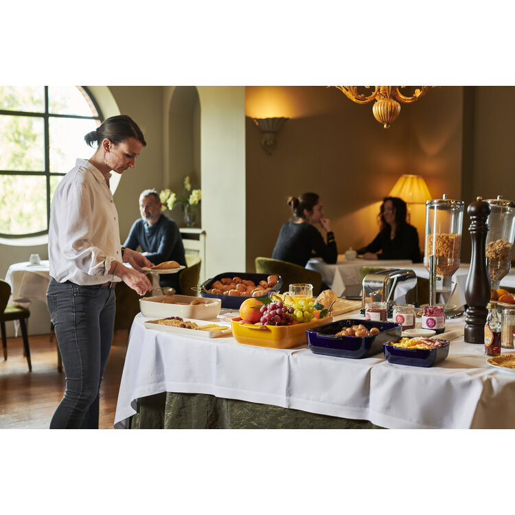 Peugeot Peugeot Appolia ovenschaal 21 cm, blauw, vierkant