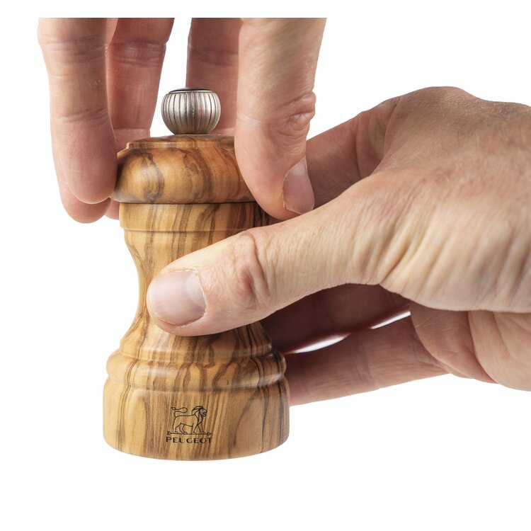 Peugeot Peugeot Bistro peper- en zoutstel 10 cm, olijfhout