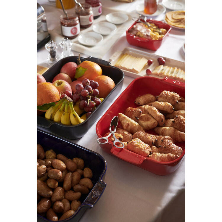 Peugeot Peugeot Appolia ovenschaal 36 cm, satijnzwart, rechthoek