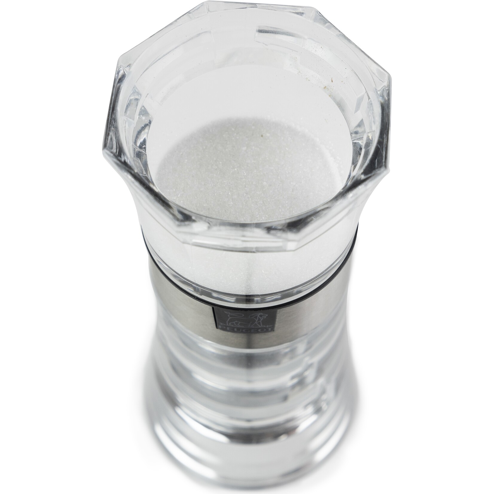 Peugeot Peugeot Oslo peper- en zoutmolen vochtig zout 14 cm, transparant, acryl