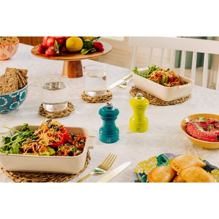 Peugeot Peugeot Bistro pepermolen 10 cm, oceaanblauw, PEFC-hout