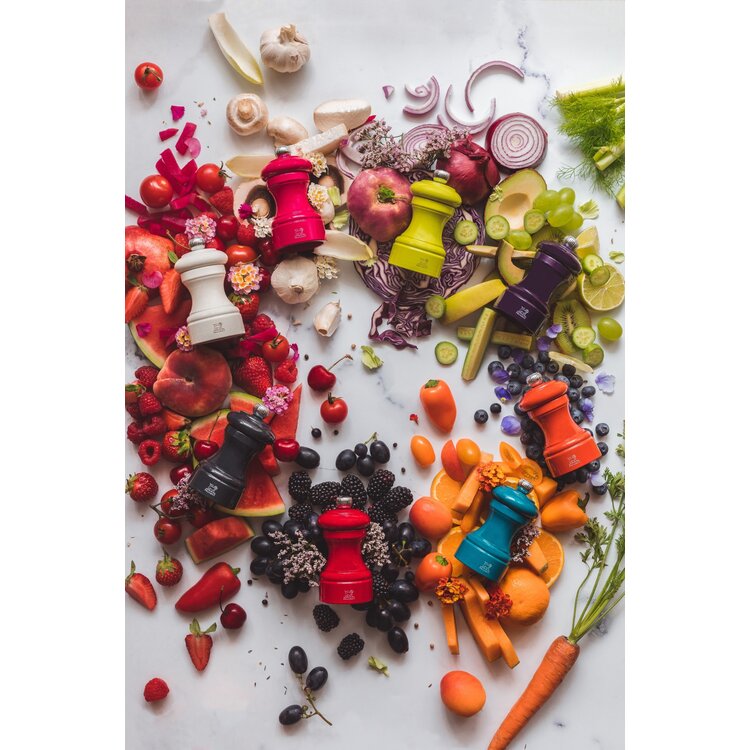 Peugeot Peugeot Bistro pepermolen 10 cm, oceaanblauw, PEFC-hout