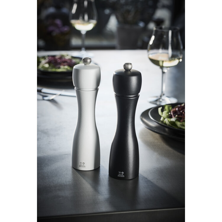 Peugeot Peugeot Tahiti peper- en zoutmolen 20 cm, mat zwart & mat wit, duo