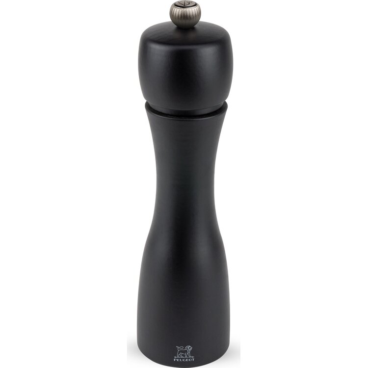 Peugeot Peugeot Tahiti peper- en zoutmolen 20 cm, mat zwart & mat wit, duo