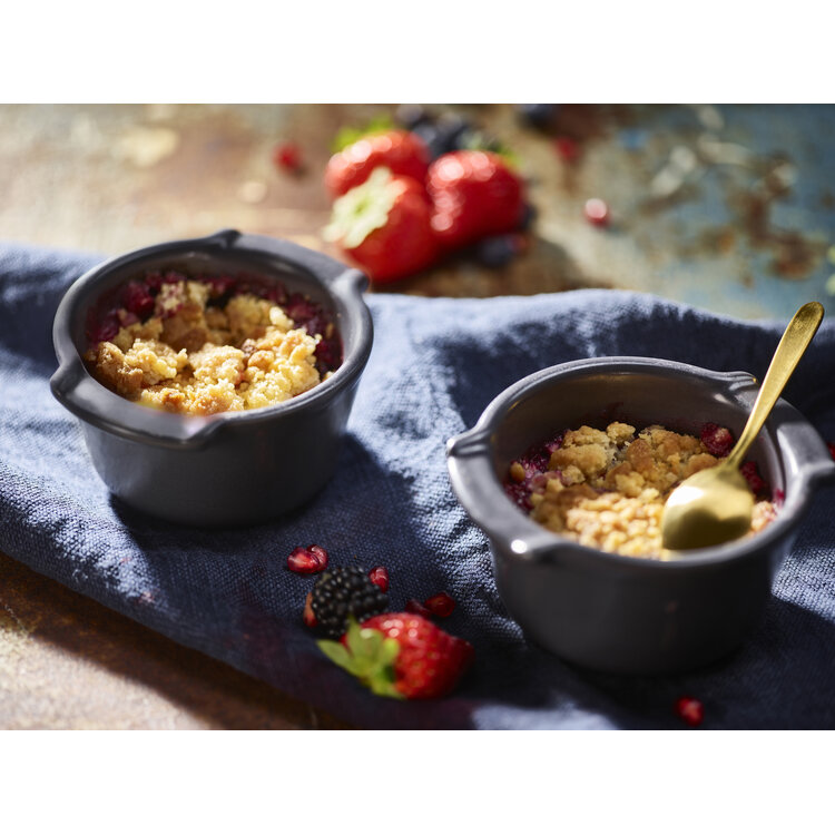 Peugeot Peugeot Appolia set van 2 ovenschalen, 0,20 l, leisteen, keramiek