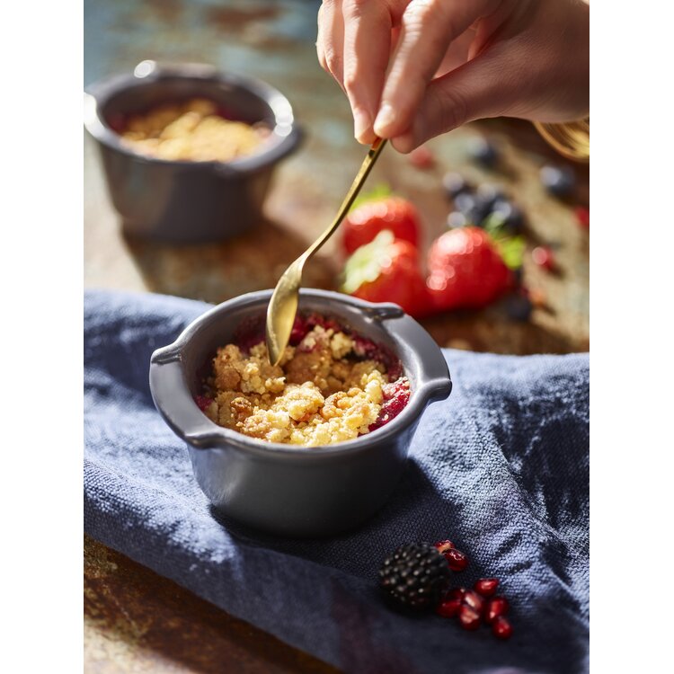 Peugeot Peugeot Appolia set van 2 ovenschalen, 0,20 l, leisteen, keramiek