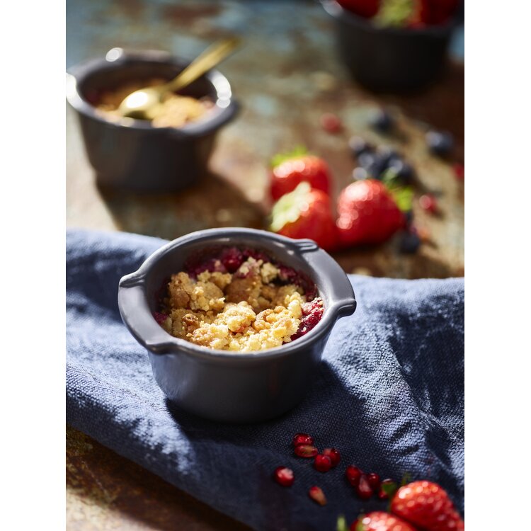 Peugeot Peugeot Appolia set van 2 ovenschalen, 0,20 l, leisteen, keramiek