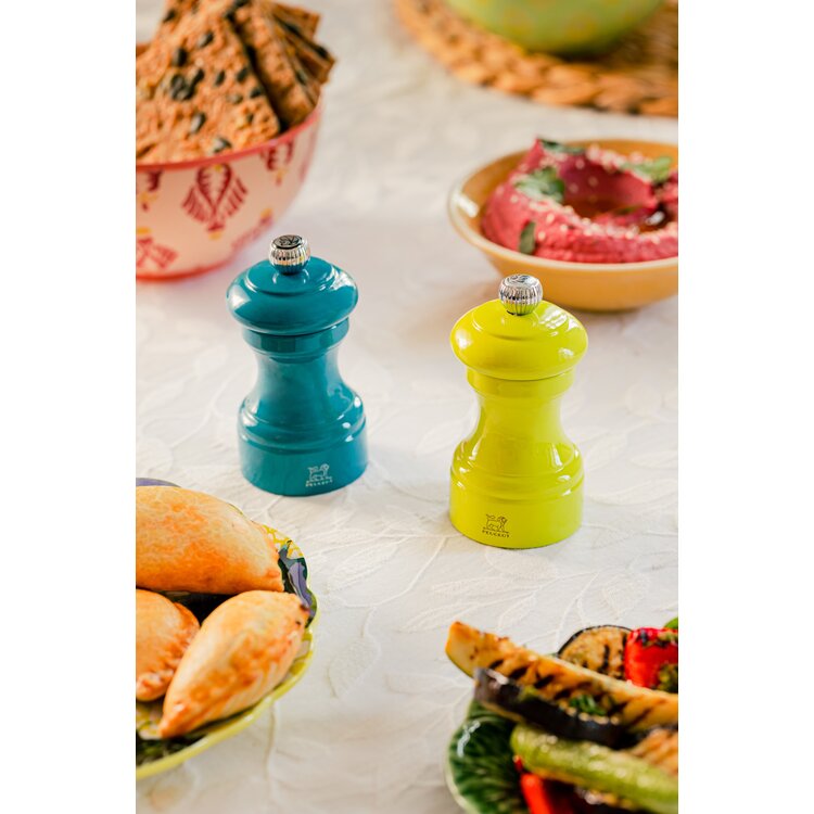 Peugeot Peugeot Bistro zoutmolen 10 cm, pistache, PEFC-hout