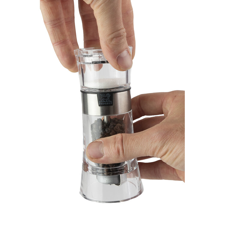 Peugeot Peugeot Oslo peper- en zoutmolen 14 cm, transparant, acryl