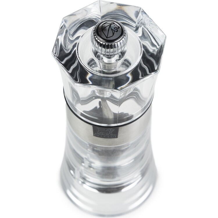 Peugeot Peugeot Oslo peper- en zoutmolen 14 cm, transparant, acryl