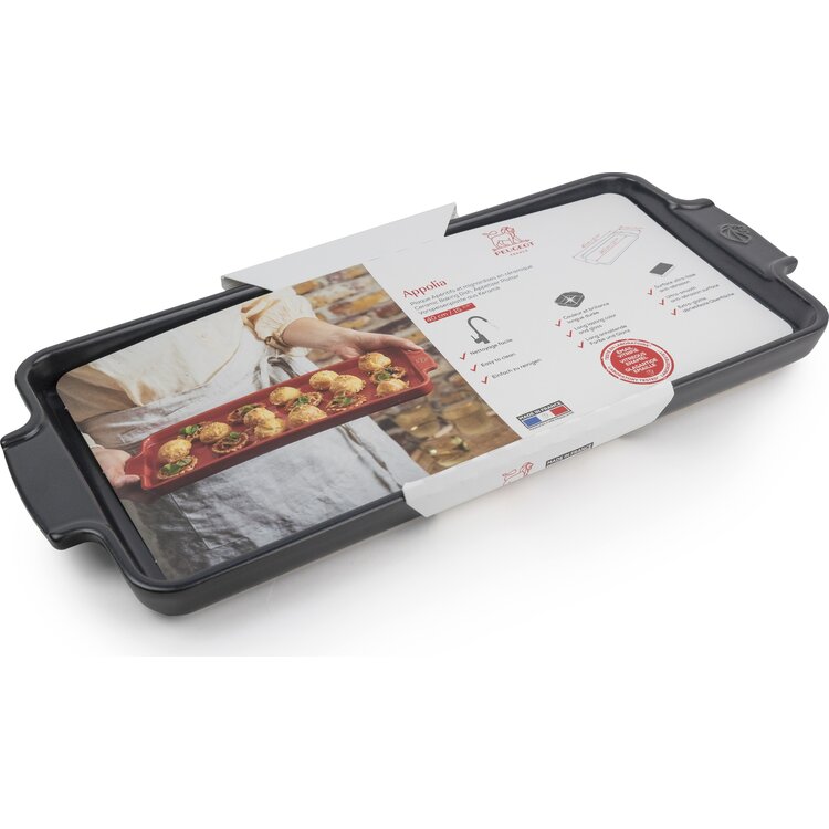 Peugeot Peugeot Appolia taartvorm 40 cm, leisteen, rond