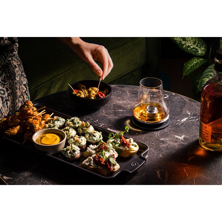 Peugeot Peugeot Appolia taartvorm 40 cm, leisteen, rond