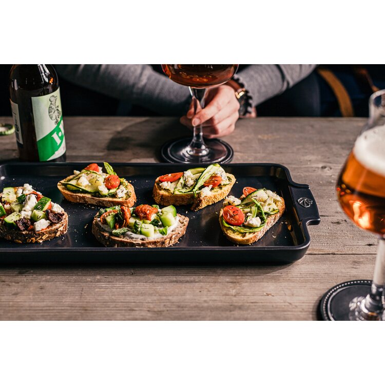 Peugeot Peugeot Appolia taartvorm 40 cm, leisteen, rond