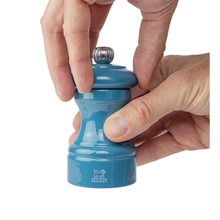 Peugeot Peugeot Bistro zoutmolen 10 cm, oceaanblauw, PEFC-hout