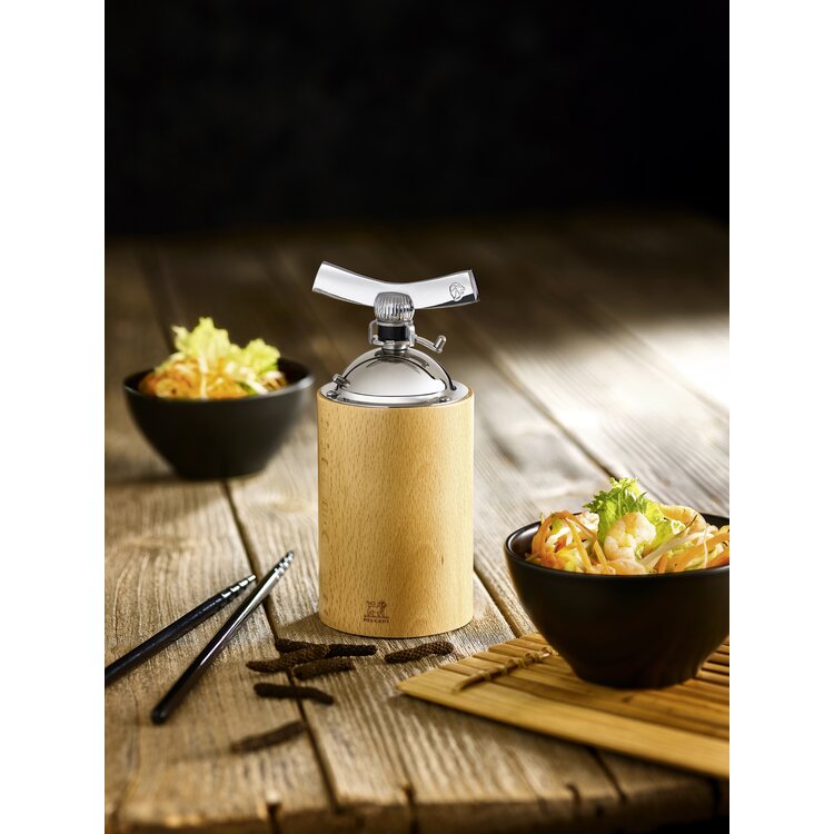 Peugeot Peugeot Isen pepermolen 16 cm, naturel, lange peper en grove kruiden