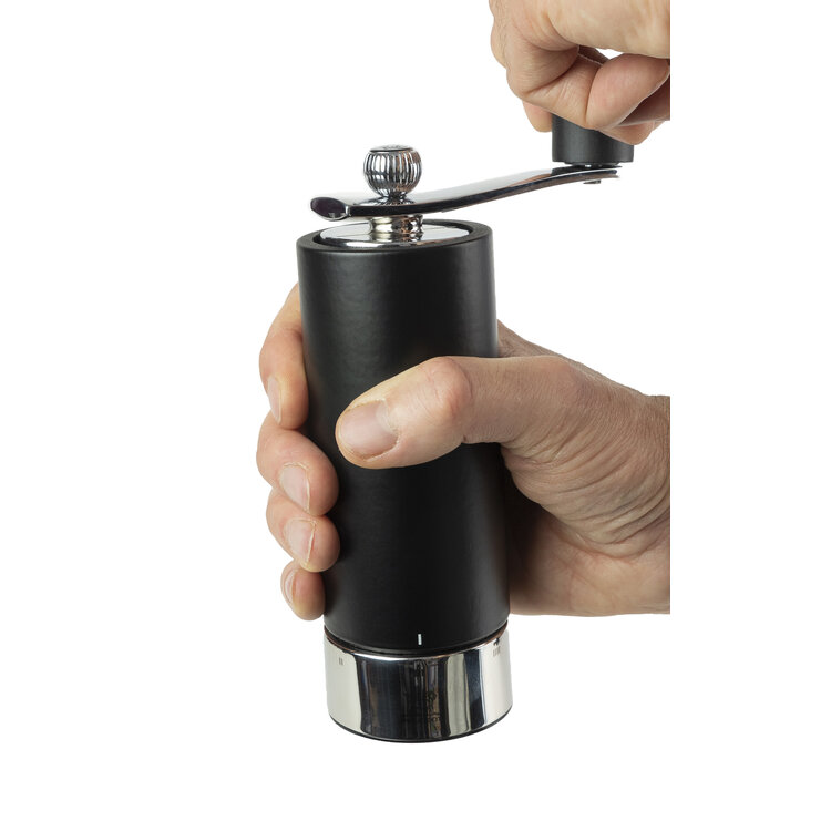 Peugeot Peugeot Isen pepermolen 18 cm, zwart, beukenhout