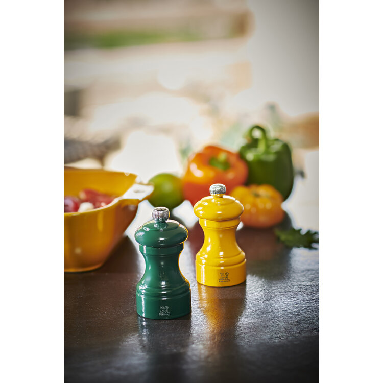 Peugeot Peugeot Bistro pepermolen 10 cm, bosgroen, PEFC-hout