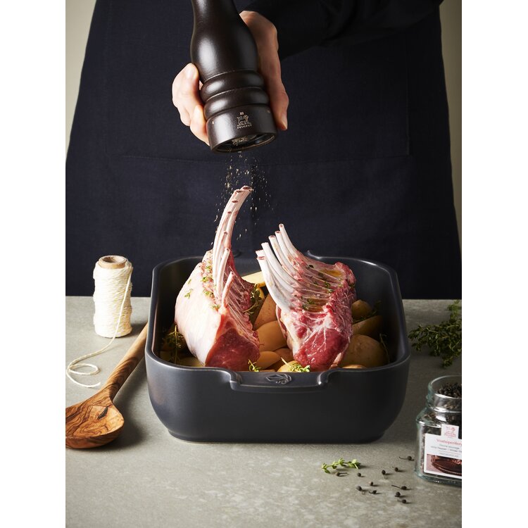 Peugeot Peugeot Appolia ovenschaal 40 cm, leisteen, rechthoek