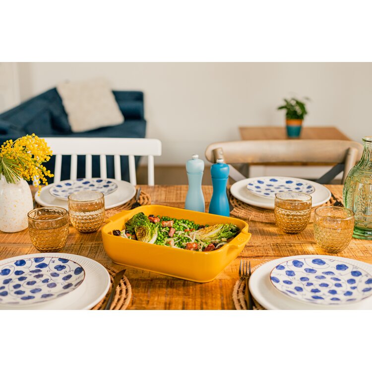 Peugeot Peugeot Appolia ovenschaal 32 cm, saffraangeel, rechthoek