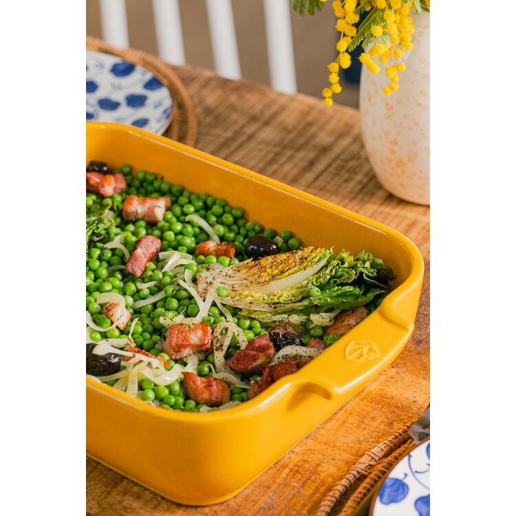 Peugeot Peugeot Appolia ovenschaal 32 cm, saffraangeel, rechthoek