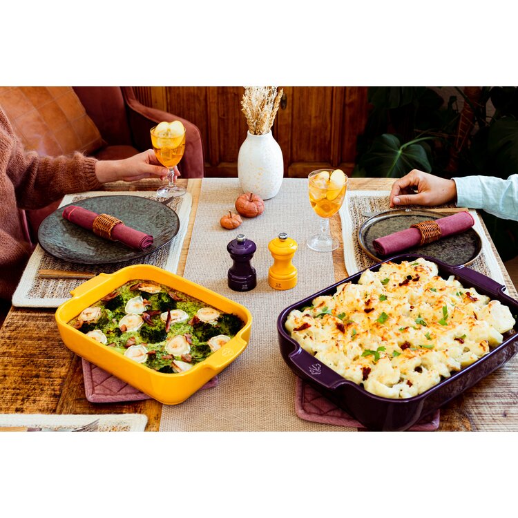 Peugeot Peugeot Appolia ovenschaal 32 cm, saffraangeel, rechthoek