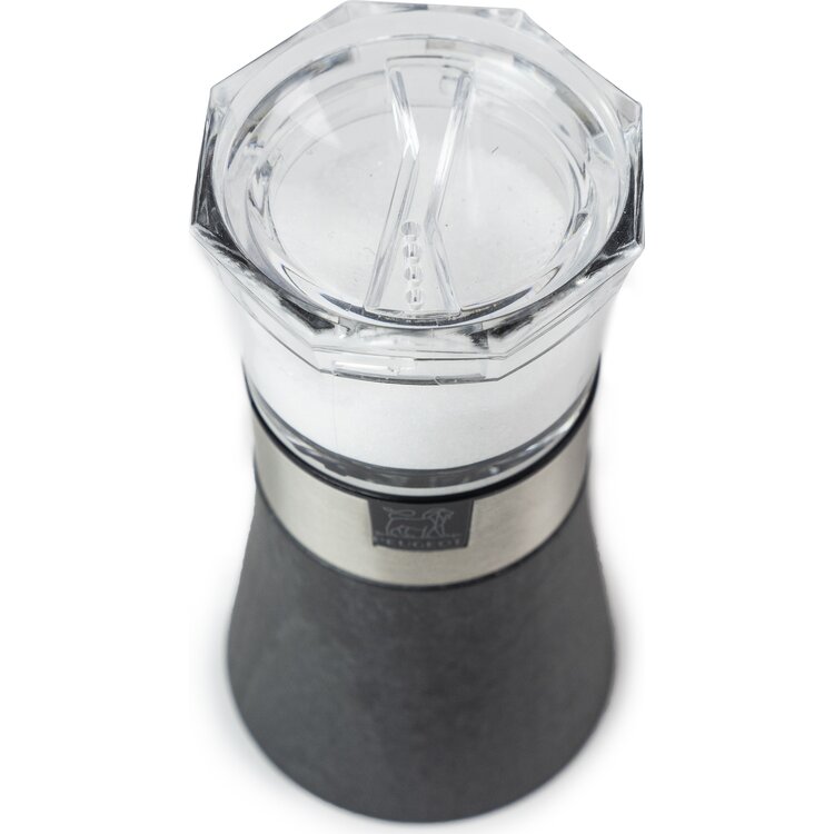 Peugeot Peugeot Oslo combi pepermolen en zoutvaatje 11 cm, grafiet, hout/acryl