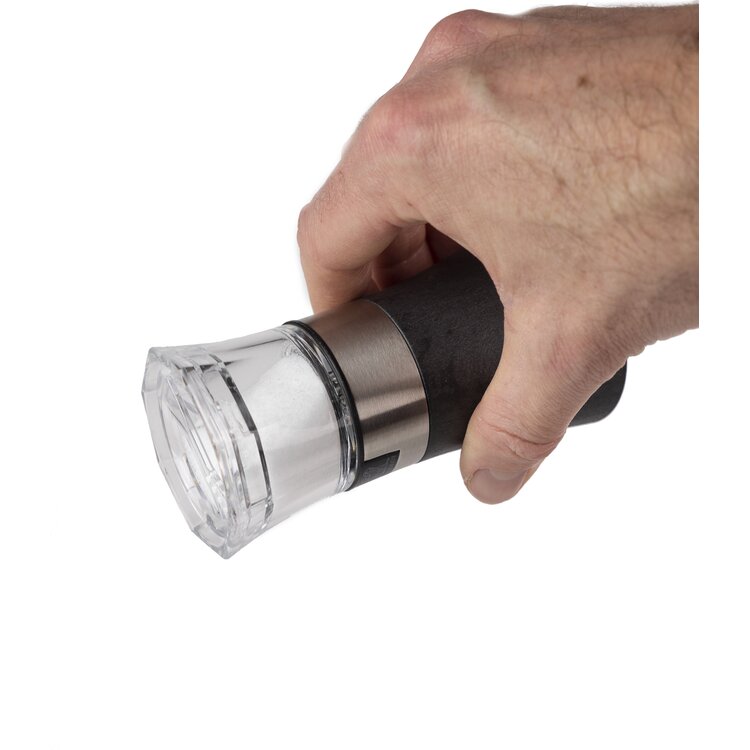 Peugeot Peugeot Oslo combi pepermolen en zoutvaatje 11 cm, grafiet, hout/acryl