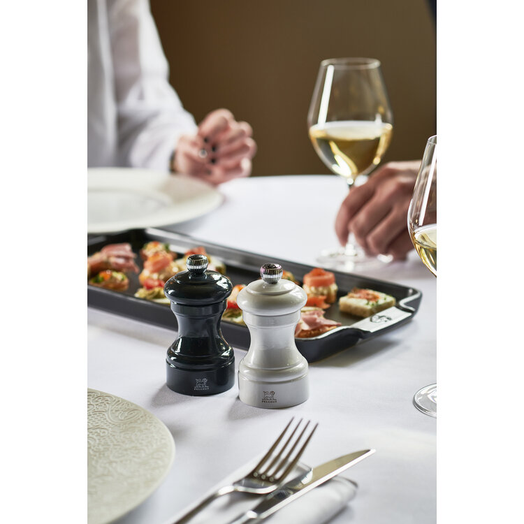 Peugeot Peugeot Bistro pepermolen 10 cm, zwart, PEFC-hout
