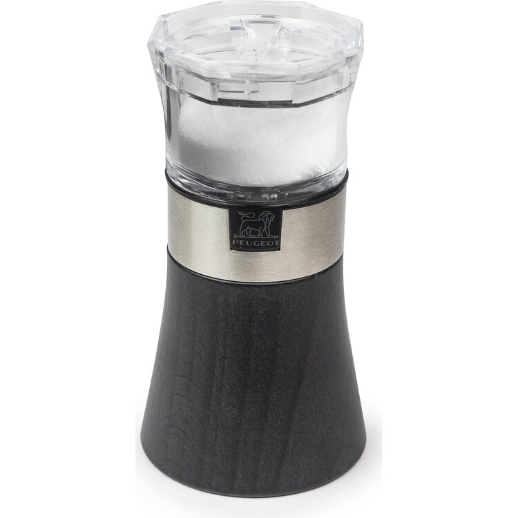 Peugeot Peugeot Oslo combi pepermolen en zoutvaatje 11 cm, grafiet, hout/acryl